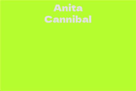 Inspirational Stories from Anita Cannibal's Life