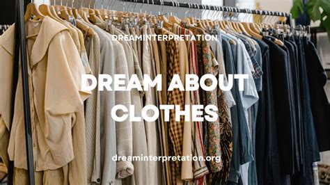 Interpreting Different Types of Clothing in Dreamscapes