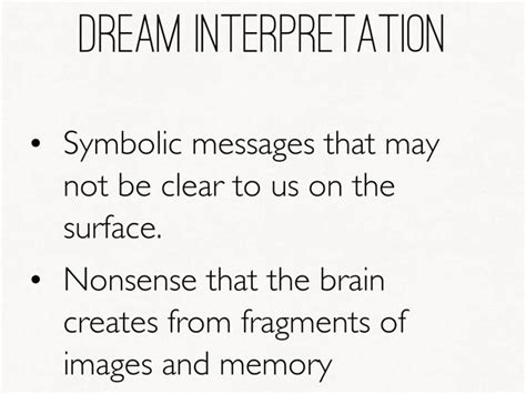 Interpreting the Symbolic Messages of a Disfigured Infant Vision: Insights and Considerations