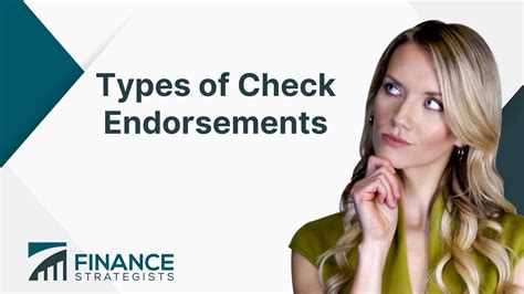 Investments and Endorsements