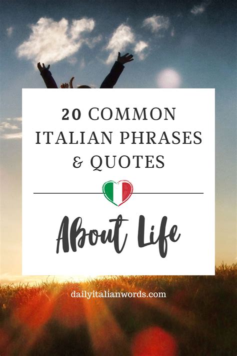 Italian Kisses: Inspirational Quotes and Messages