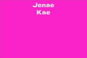 Jenae Kae Bio