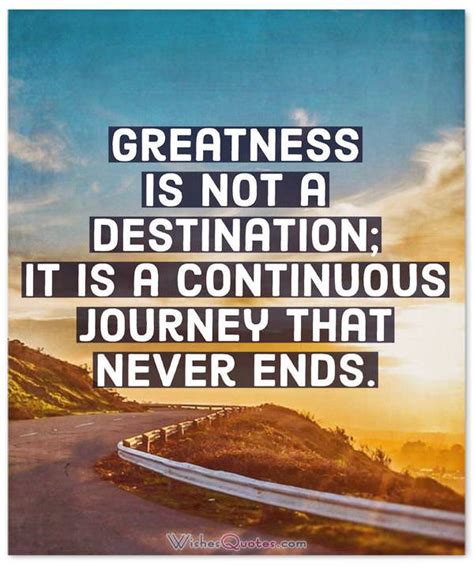 Journey to Achieving Greatness