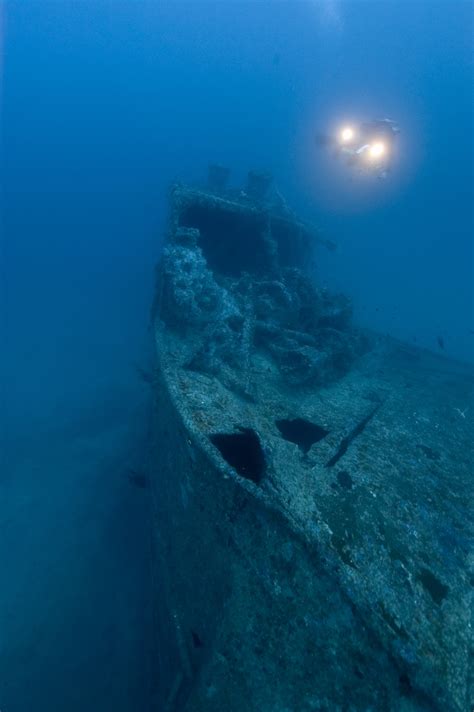 Journeying into the Enigmatic Realm of Submerged Shipwrecks