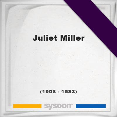 Juliet Miller Personal Life: Relationships and Family