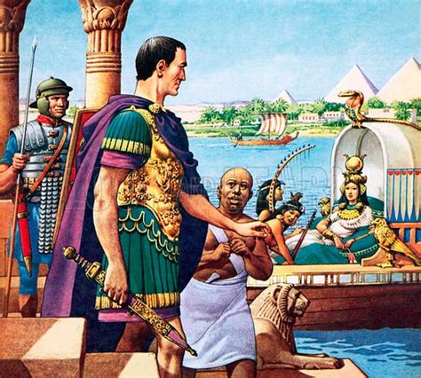 Julius Caesar and the Egyptian Queen