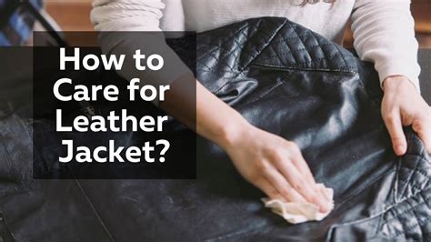 Keep Your Leather Jacket Pristine: Essential Care Tips