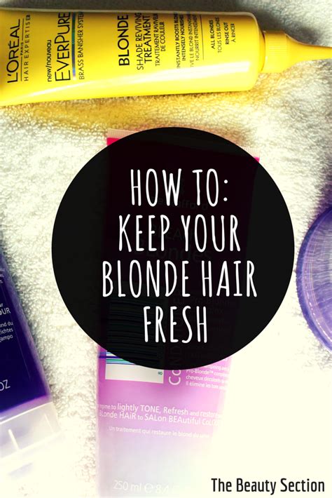 Keeping Your Blonde Hair Vibrant with Proper Maintenance