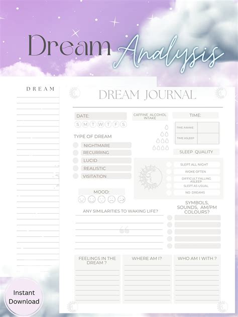 Keeping a Dream Journal for Enhanced Sleep Analysis