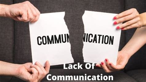 Lack of Communication and Emotional Intimacy