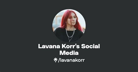 Lavana Lou's Social Media Presence