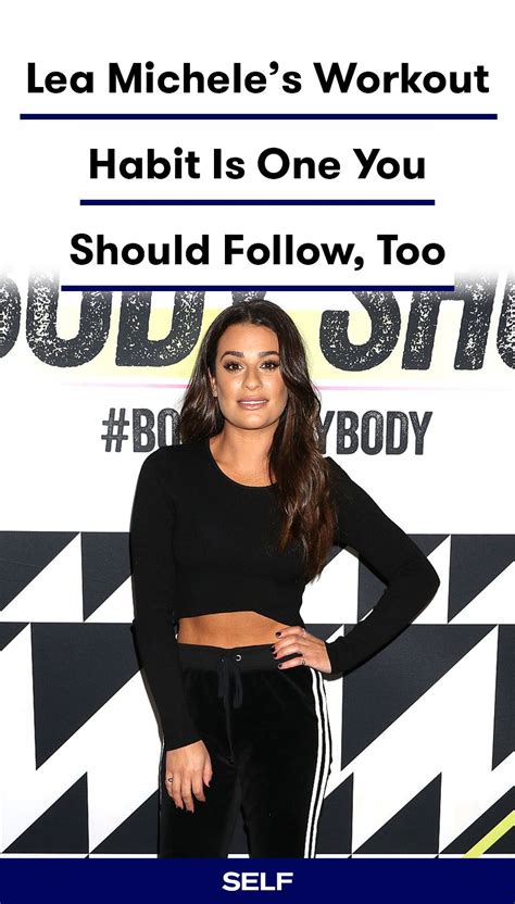 Lea Michele's Physique and Fitness Secrets