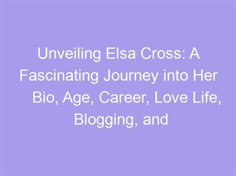 Learn About Elsa Ahe's Career Journey