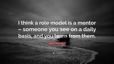 Learn from Inspiring Role Models and Mentors