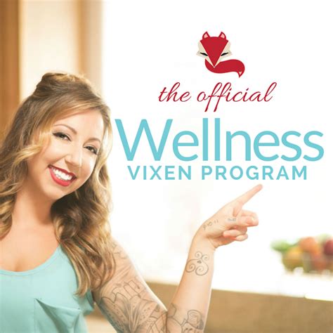 Learning from Vixen's Health and Wellness Tips