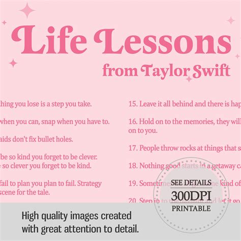 Life Lessons and Recommendations for Admirers