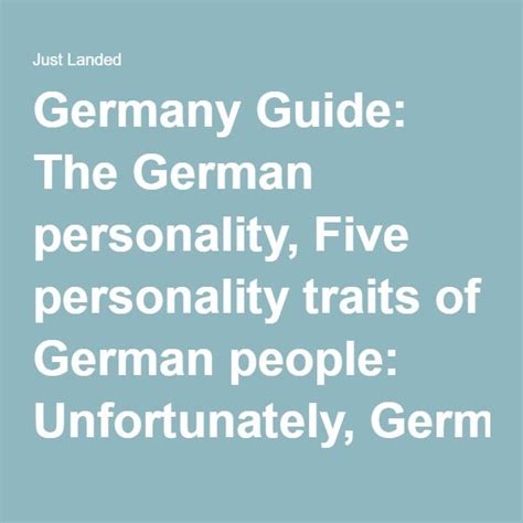 Life Story of the Talented German Personality