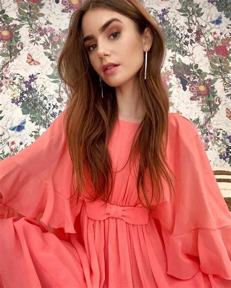 Lily Collins' Social Media Presence