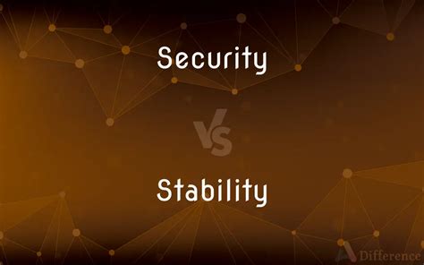 Loss of Security and Stability