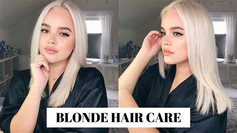 Maintain and Care for Bleached Hair