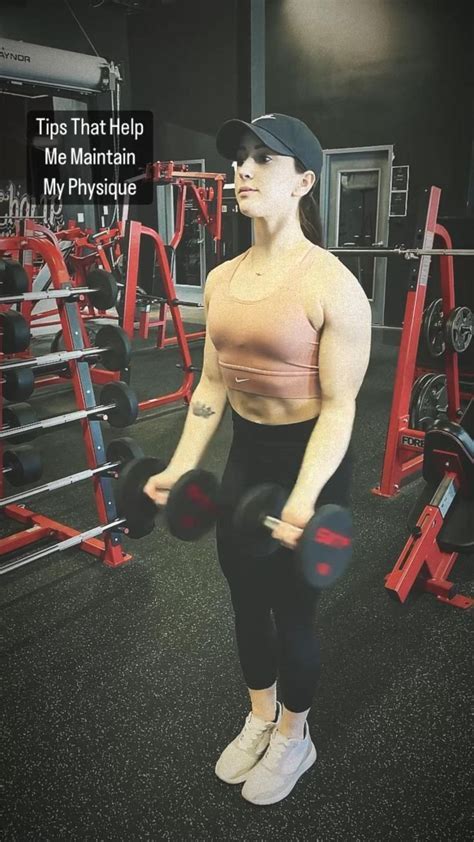 Maintaining Her Physique