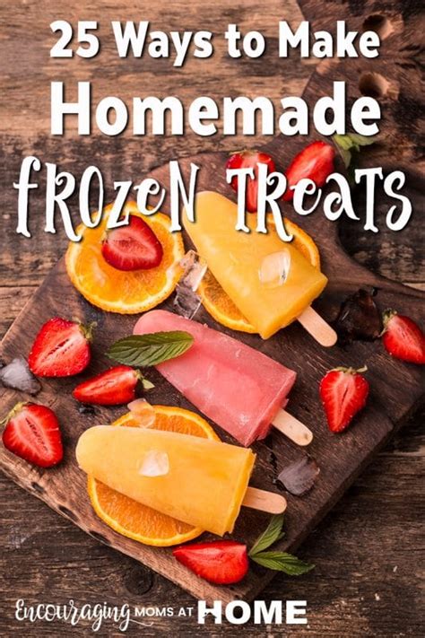 Making Homemade Frozen Treats: Recipes and Tips for DIY Deliciousness