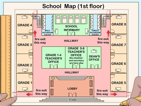 Mapping the School's Layout for Improved Navigation