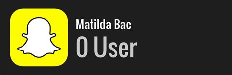 Matilda Bae's Social Media Presence