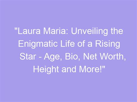 Meet Laura Bio: A Rising Star