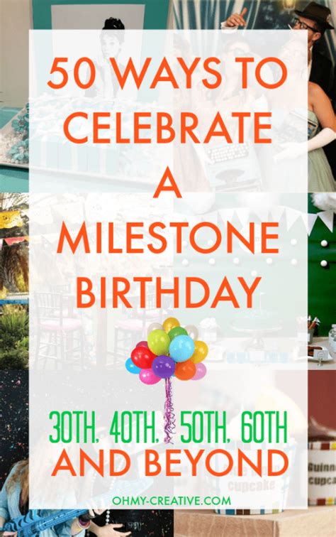 Milestone Birthdays