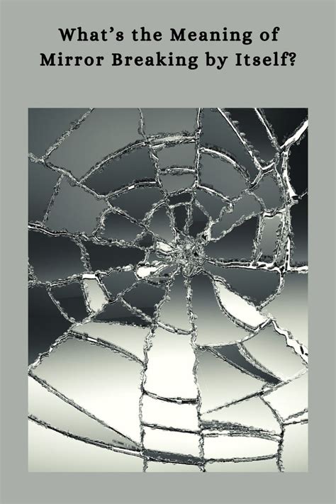 Mirror Reflections: Decoding the Significance of a Cracked Mirror in Oneiric Experiences