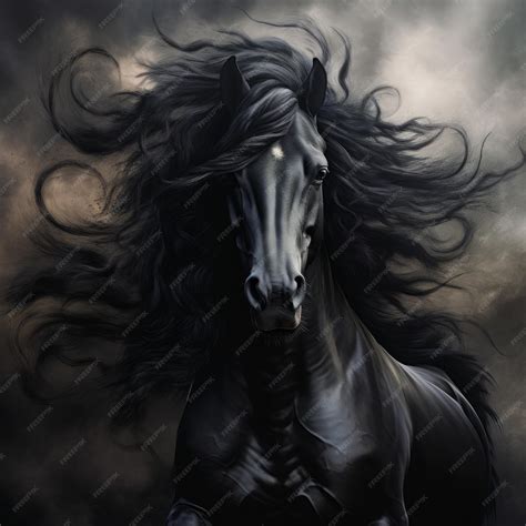 Mysterious Pursuit: The Enigmatic Midnight Stallion