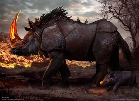 Mythical Powers and Abilities of the Fantastic Rhino Elephant