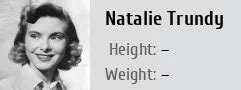 Natalie Trundy: Height and Figure Revealed