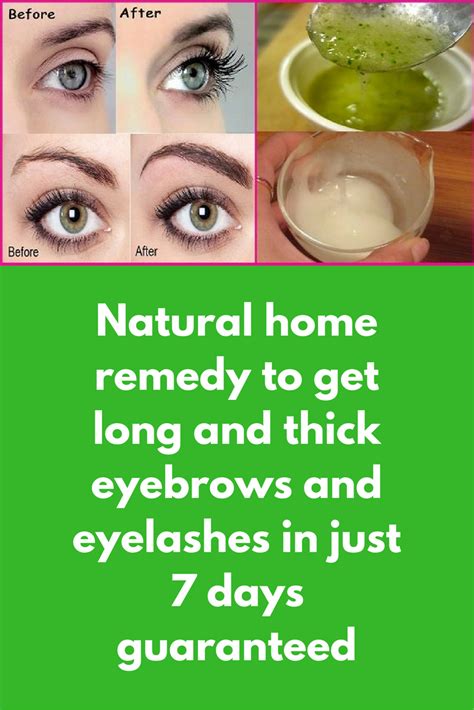 Naturally Enhancing Eyebrow Growth: Effective Home Remedies