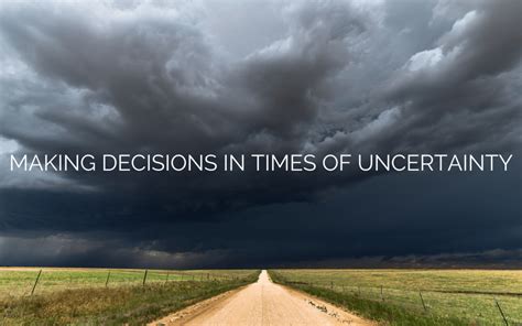 Navigating Life's Surprises: Making Decisions in Times of Uncertainty