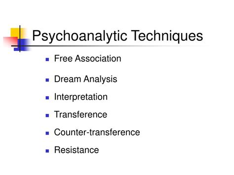 Navigating the Depths of the Unconscious: Psychoanalytic Techniques in Deciphering Dreams