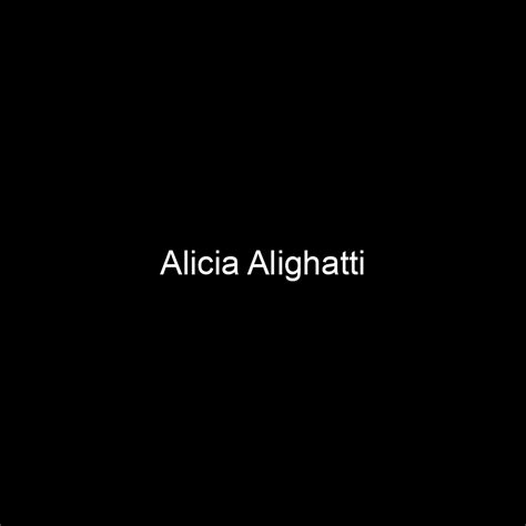 Net Worth and Earnings of Alicia Alighatti