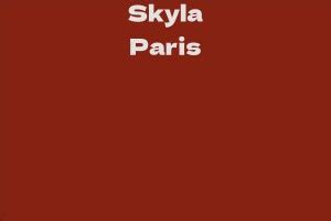 Net Worth and Earnings of Skyla Paris