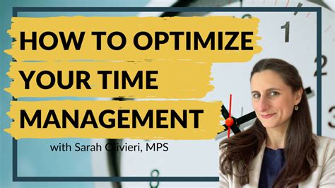 Optimize Your Timing