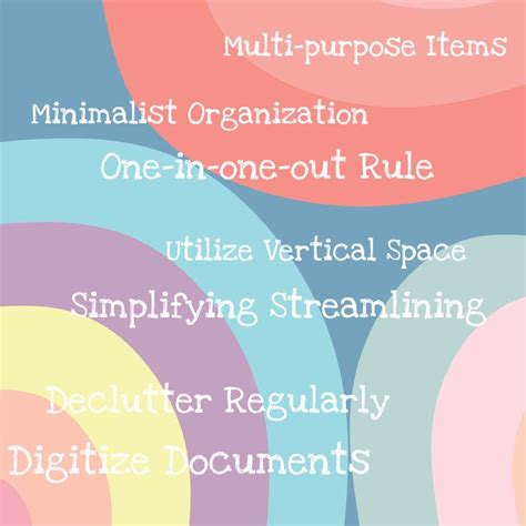 Organizing and Simplifying Your Possessions