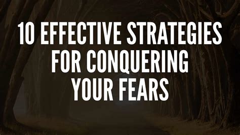 Overcoming Fear and Anxiety: Effective Strategies for Conquering Trapped Dreams