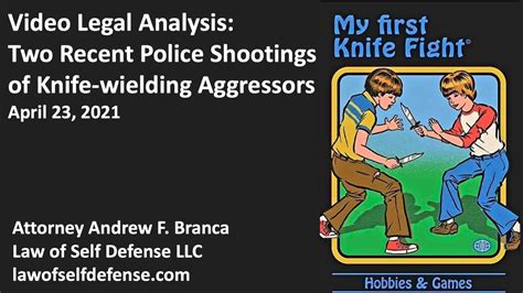 Overcoming the Challenge: Coping with Knife-wielding Aggressors