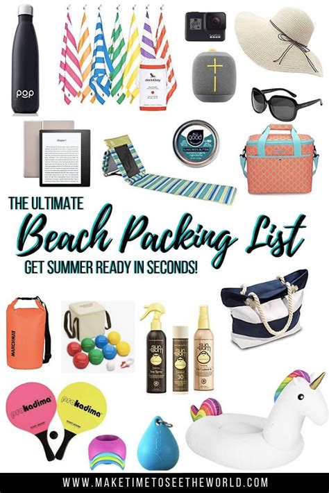 Packing Essentials for an Enjoyable and Relaxing Beach Vacation