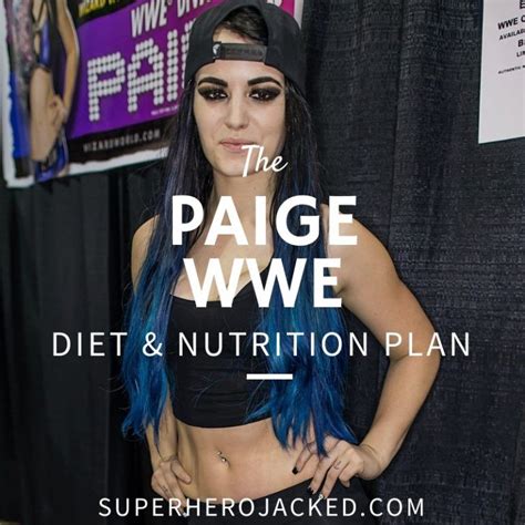 Paige's Diet and Exercise Routine