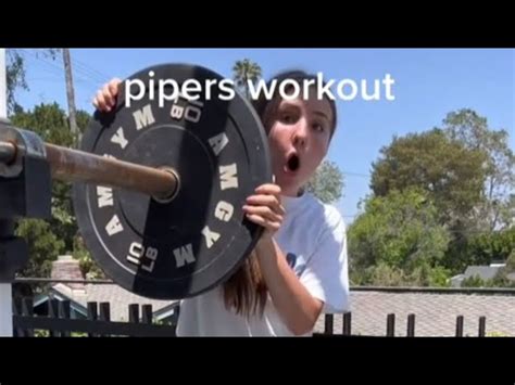 Peek into Piper Cox's Fitness Regimen