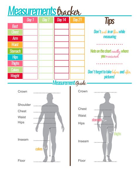 Personal Details and Measurements