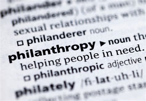 Philanthropy and Charitable Activities