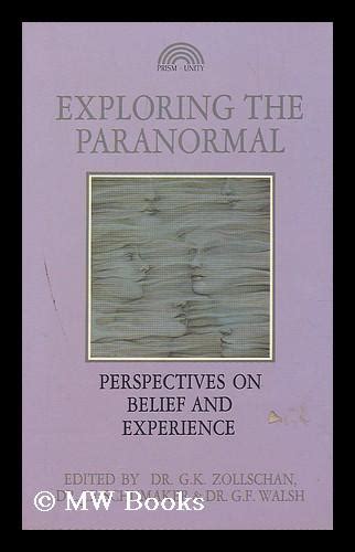 Possible Explanations: Spiritual and Paranormal Perspectives