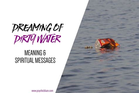 Possible Meanings and Messages of Water in the Dwelling